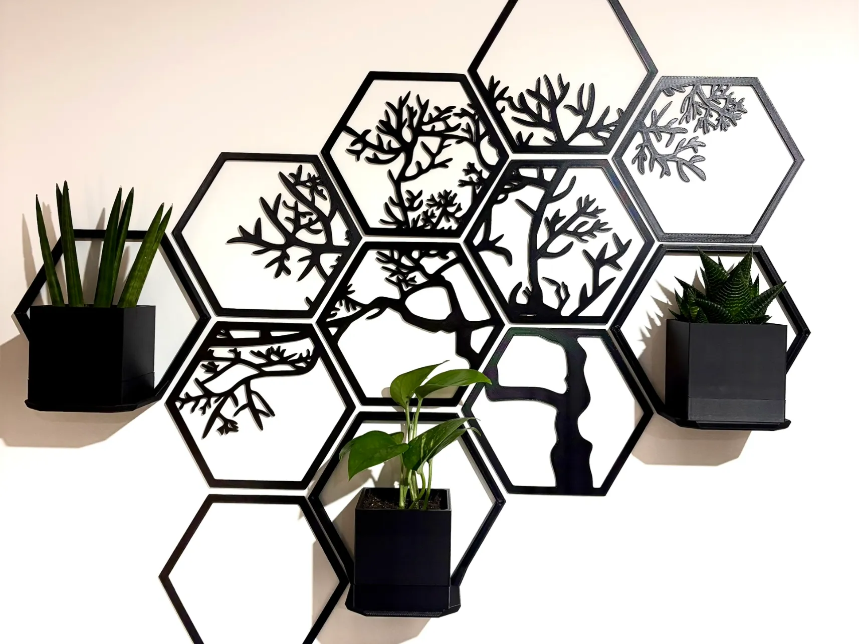 Arbol hexagonos