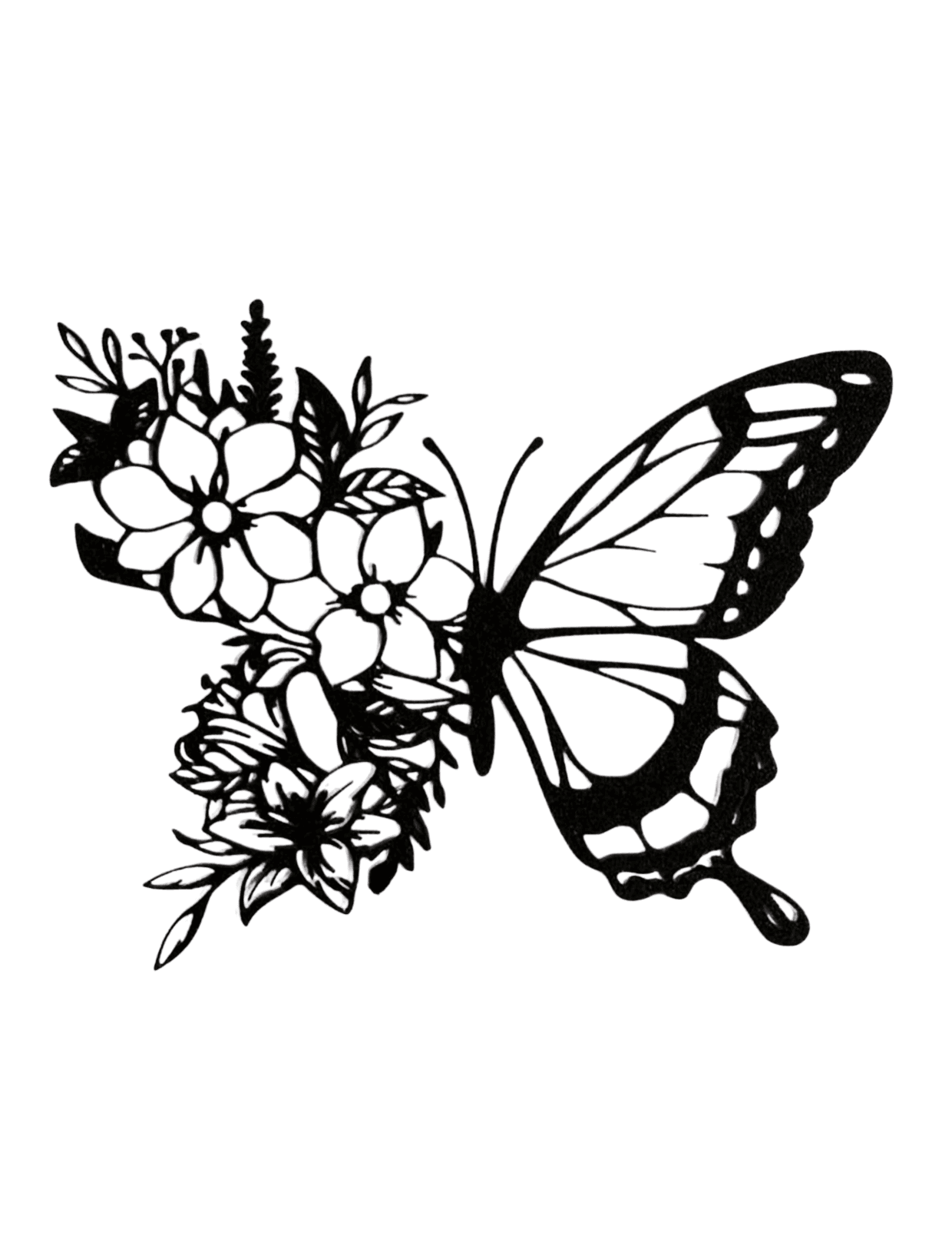 Mariposa flor